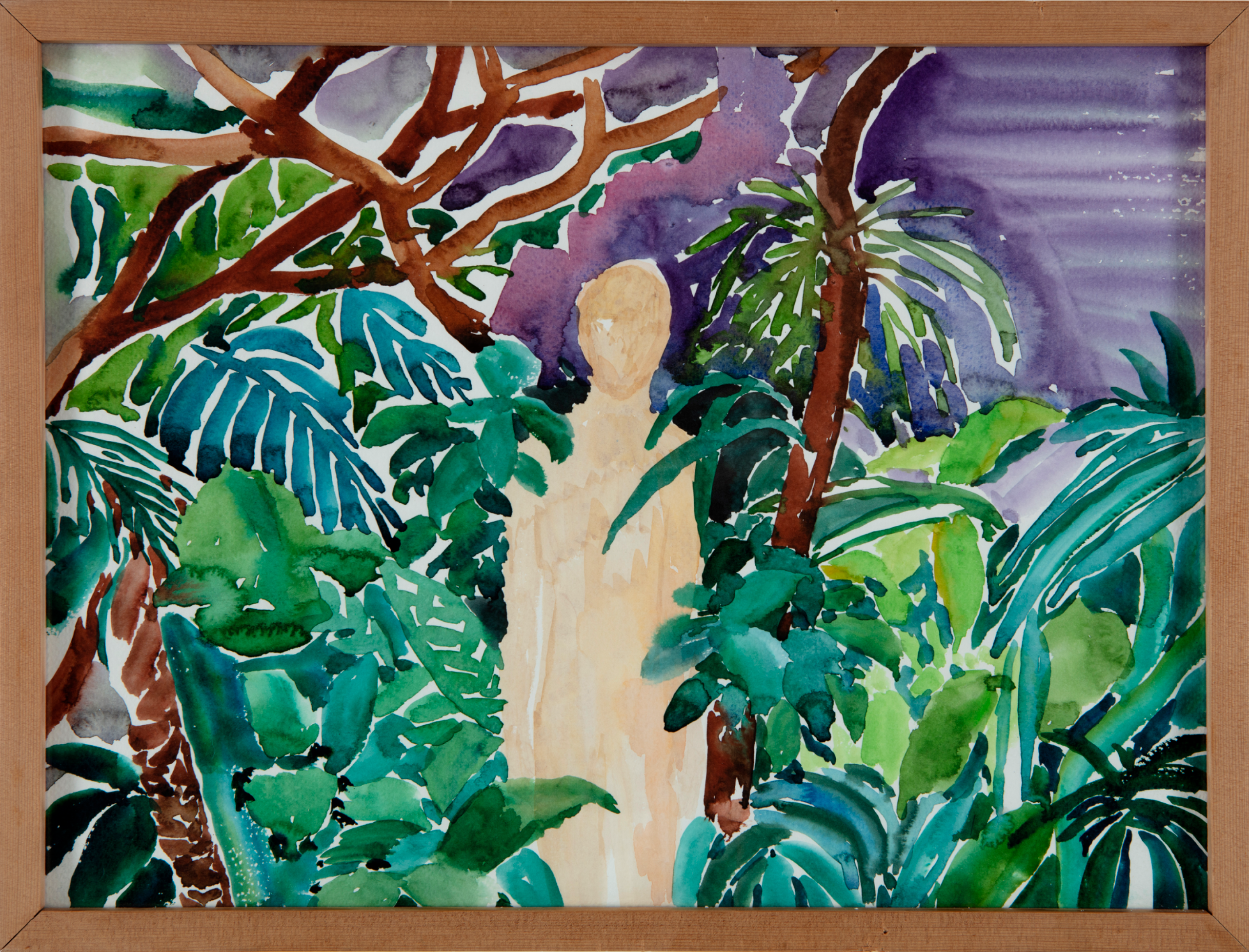 강기훈, 〈landscape〉, watercolor on paper, 41.7x31.7cm, ₩1,000,000