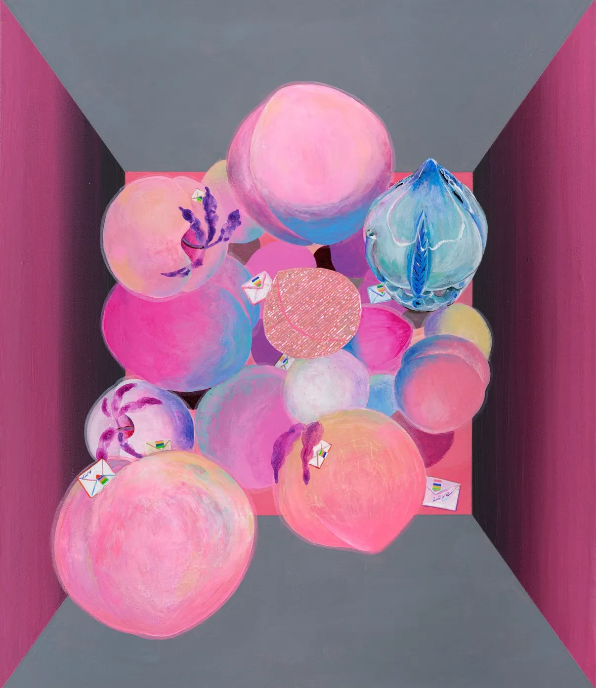 고미경, 〈도만당(桃満堂)〉, Digital Art, Archival Pigment, 45.5x53cm, ₩400,000