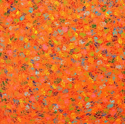 Struggling Through, Acrylic on canvas 2024 by Lee Eunhwa