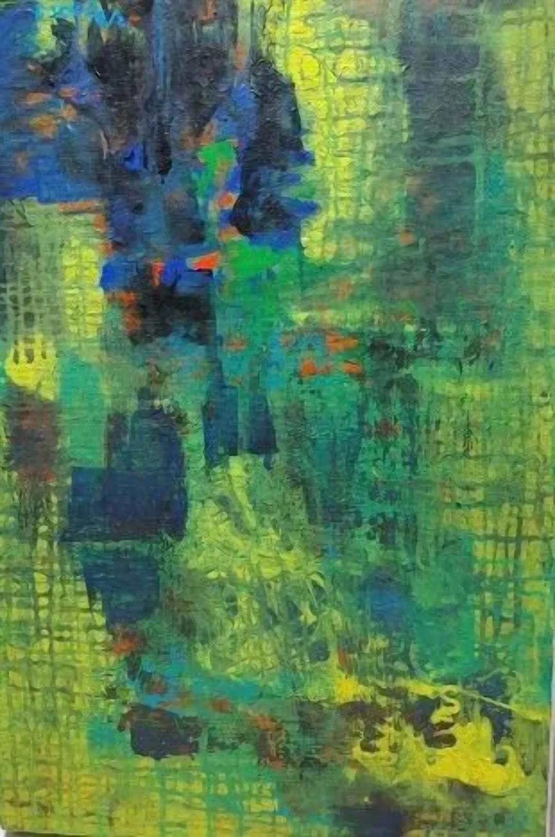 이광수, 〈回1〉, 캔버스에 아크릴, 60x45cm — 한국 단색·반복 회화의 결, 1000만원대 컬렉션의 영역