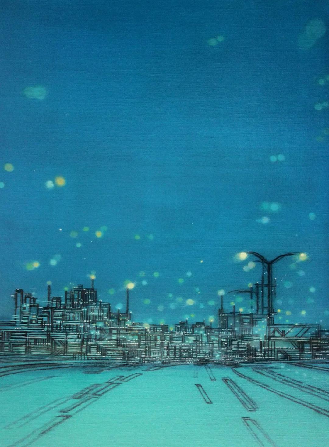 Jung Mi-jung, That Place, 2022, oil on canvas, 72.7×53 cm