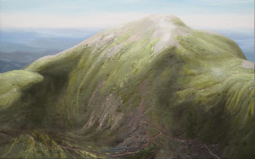 김재홍, 〈거인의 잠-220603〉, 캔버스에 유채, 80x53cm, 2022 — '거인의 잠' 연작의 근작
