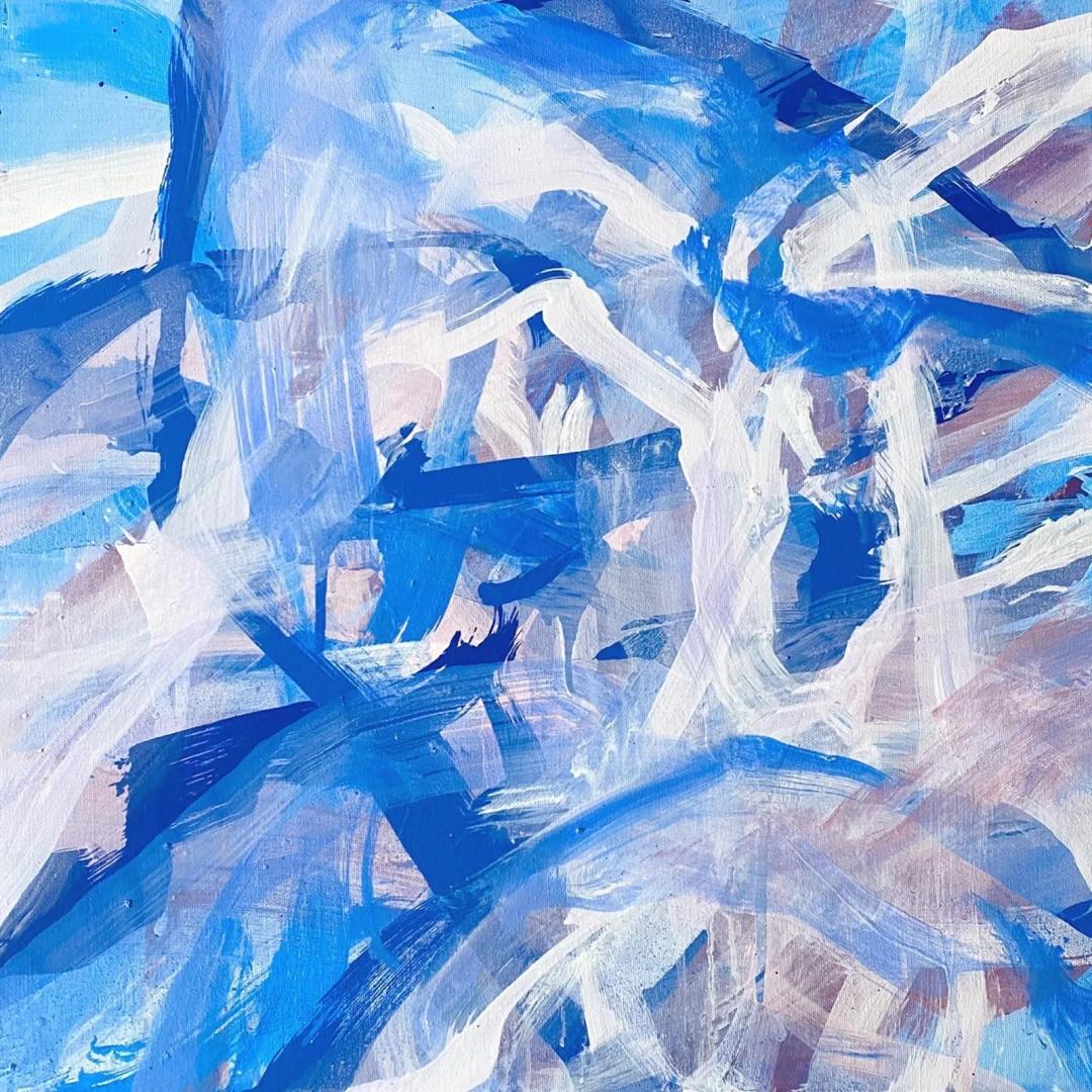 김레이시, 〈Scattered lights 2〉, Oil on canvas, 45.5x45.5cm, ₩900,000