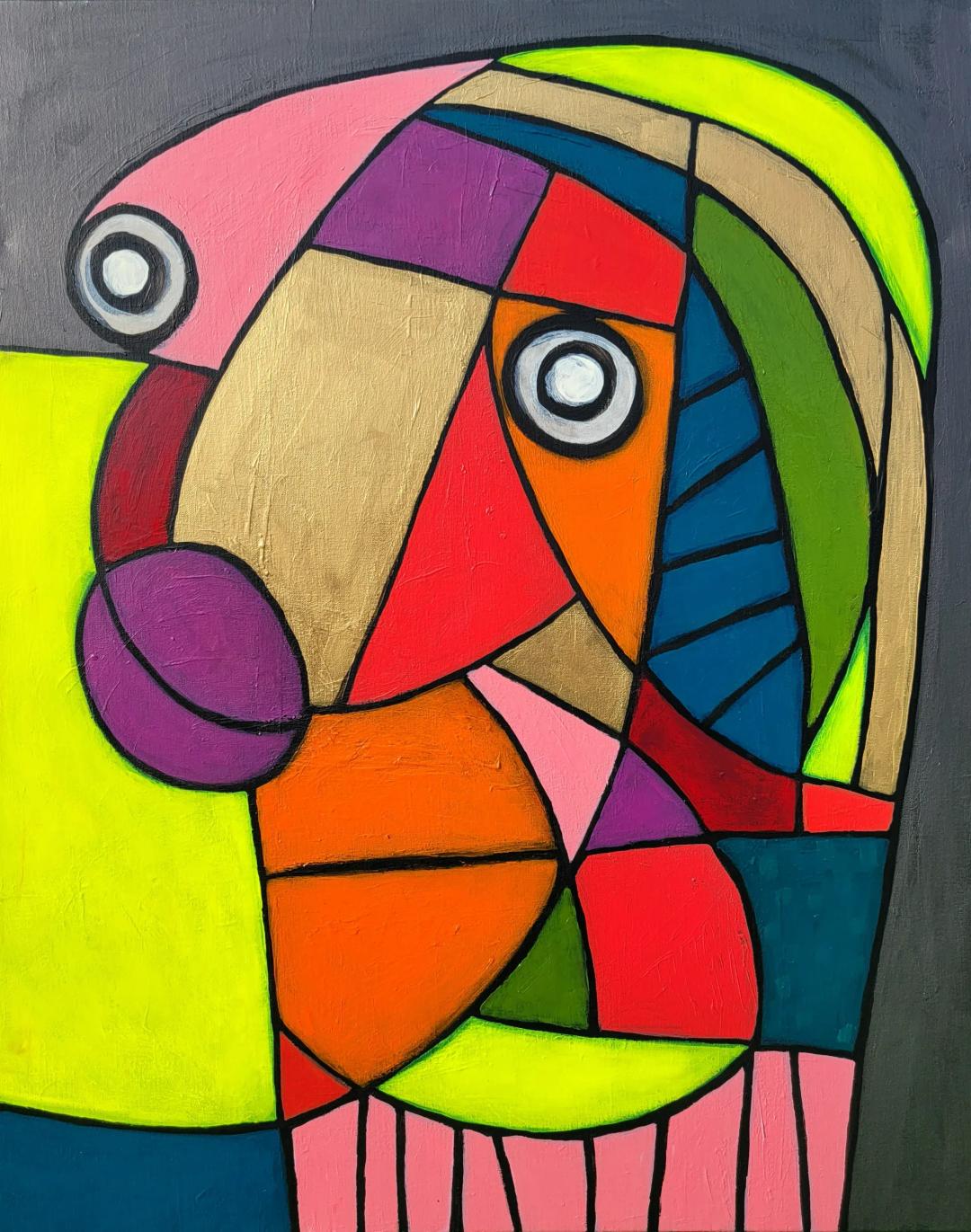 남진현, 〈지친 그대에게〉, acrylic on canvas, 72.7x90.9cm, ₩3,500,000
