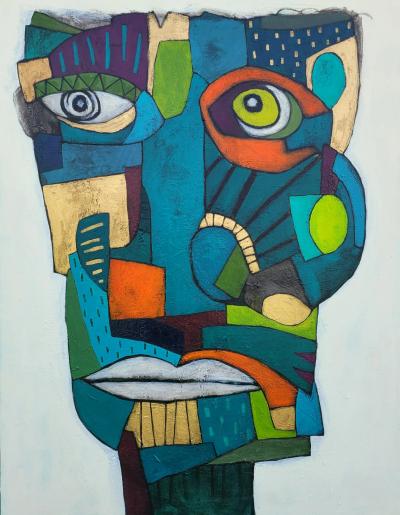 예순 즈음에, Acrylic on canvas 2025 - 남진현