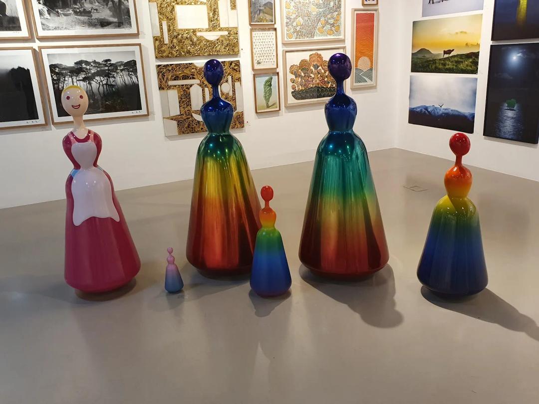 양순열, 〈Ottogi_Mother Ya-ho〉, Car paint on resin
