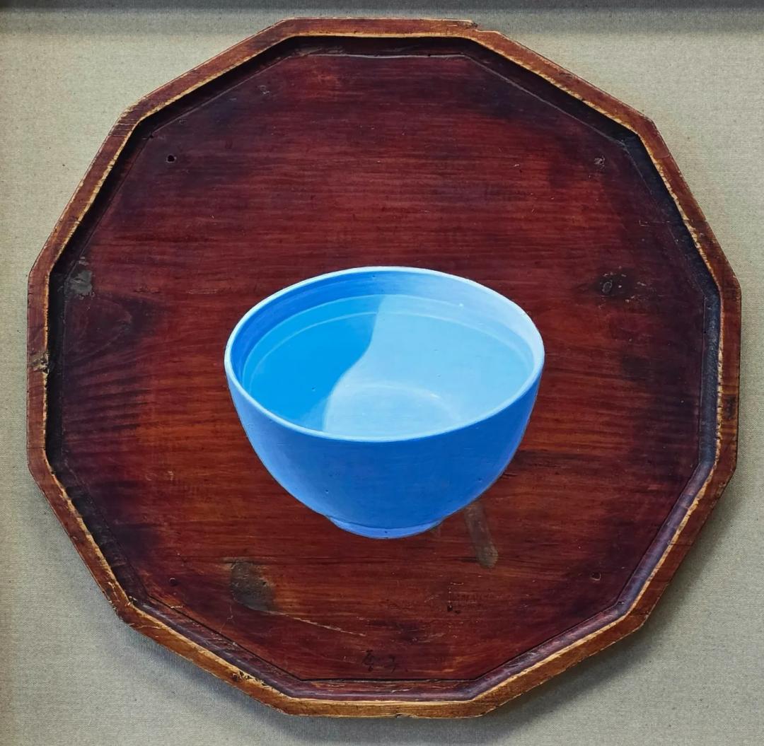 이종구, 〈정안수〉, 소반 판에 아크릴릭, 48x48cm, ₩5,000,000