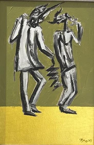 김진열, 〈비 그침〉, 25.5x37.5cm, ₩1,200,000