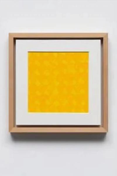 Hollowed yellow 04, 2025 by Lee Jieun