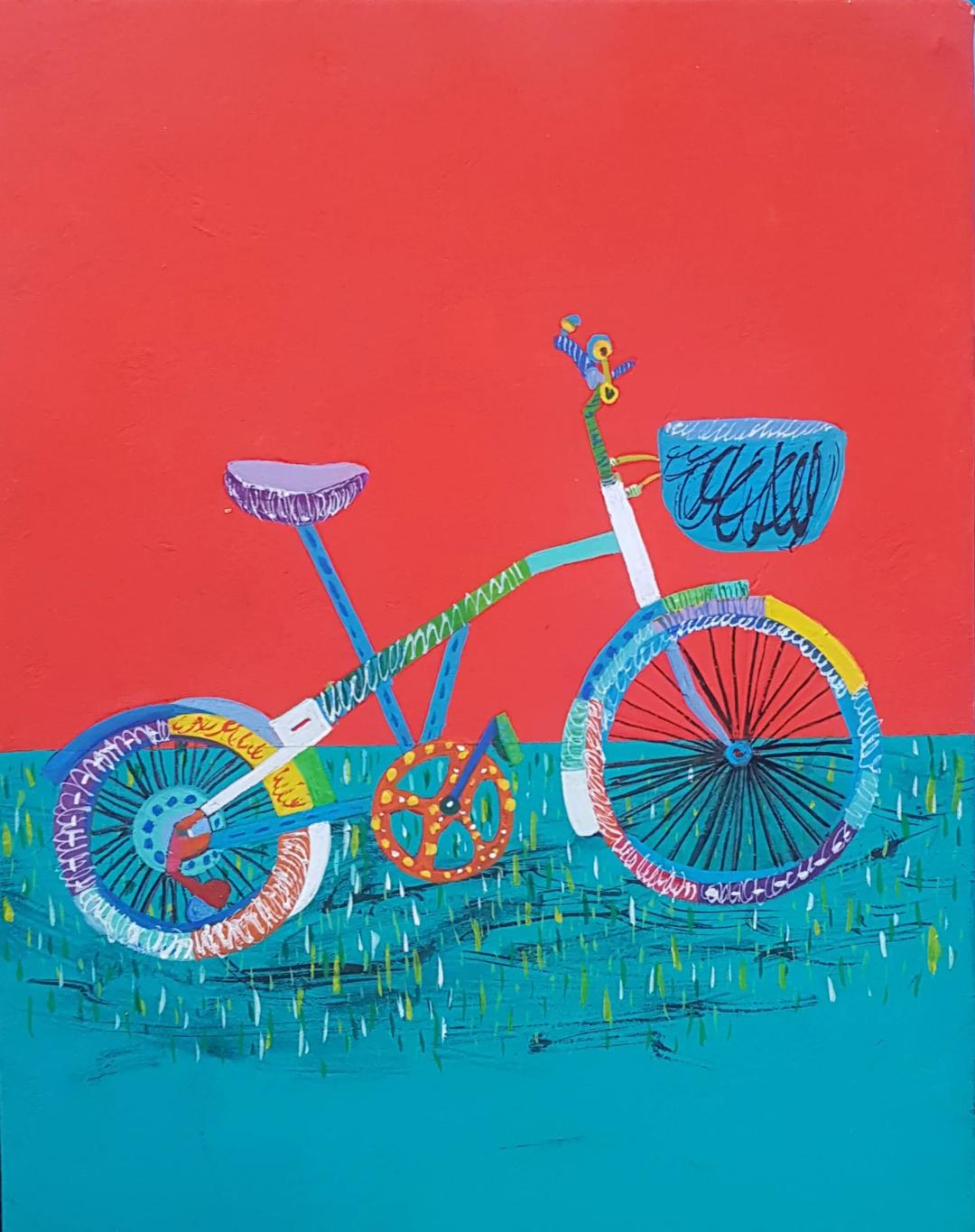 안은경, 〈쉼표(,)〉, 19x24cm, ₩1,200,000