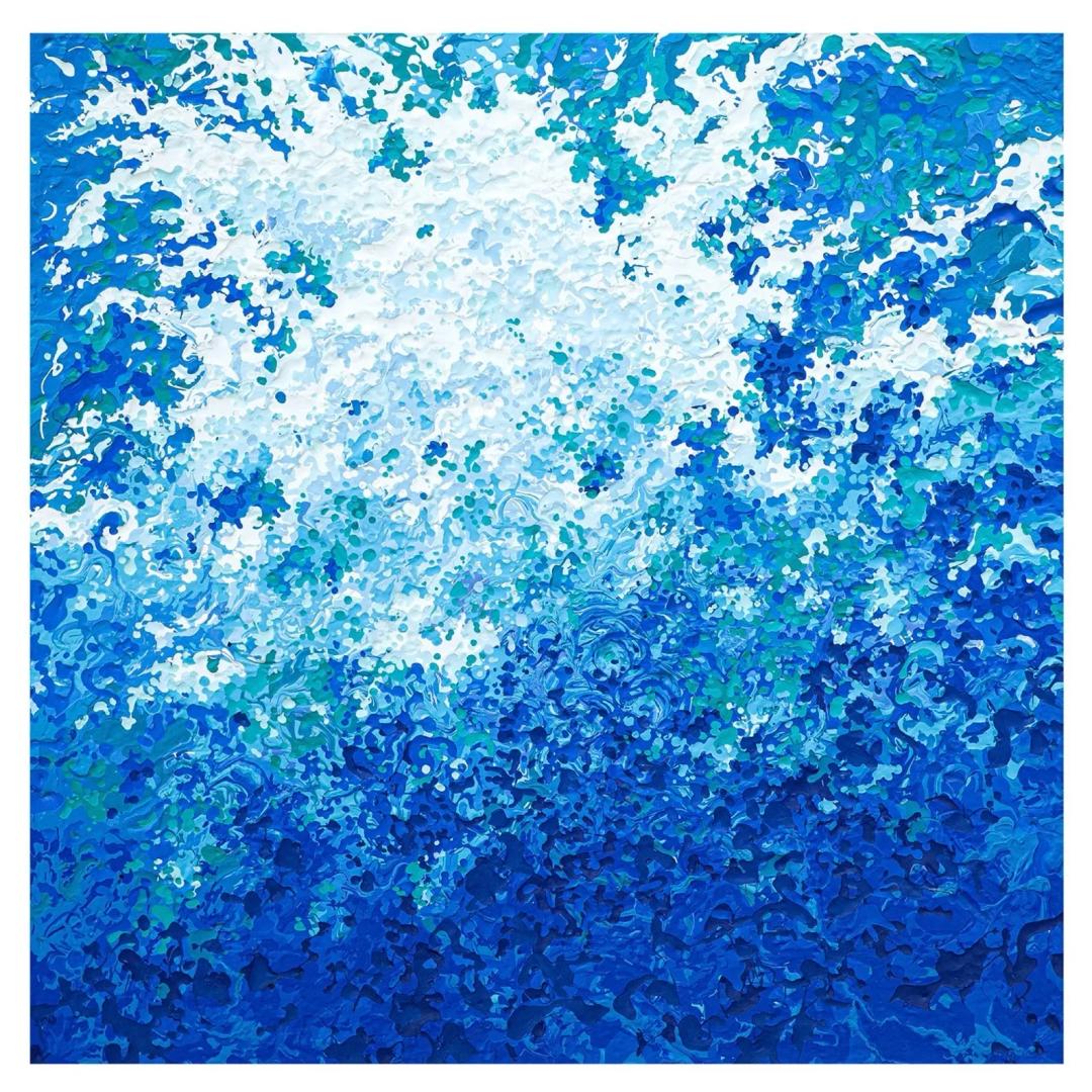이혜선, 〈Glory_moment#+30〉, Mixed on canvas, 60.6x60.6cm, ₩3,000,000