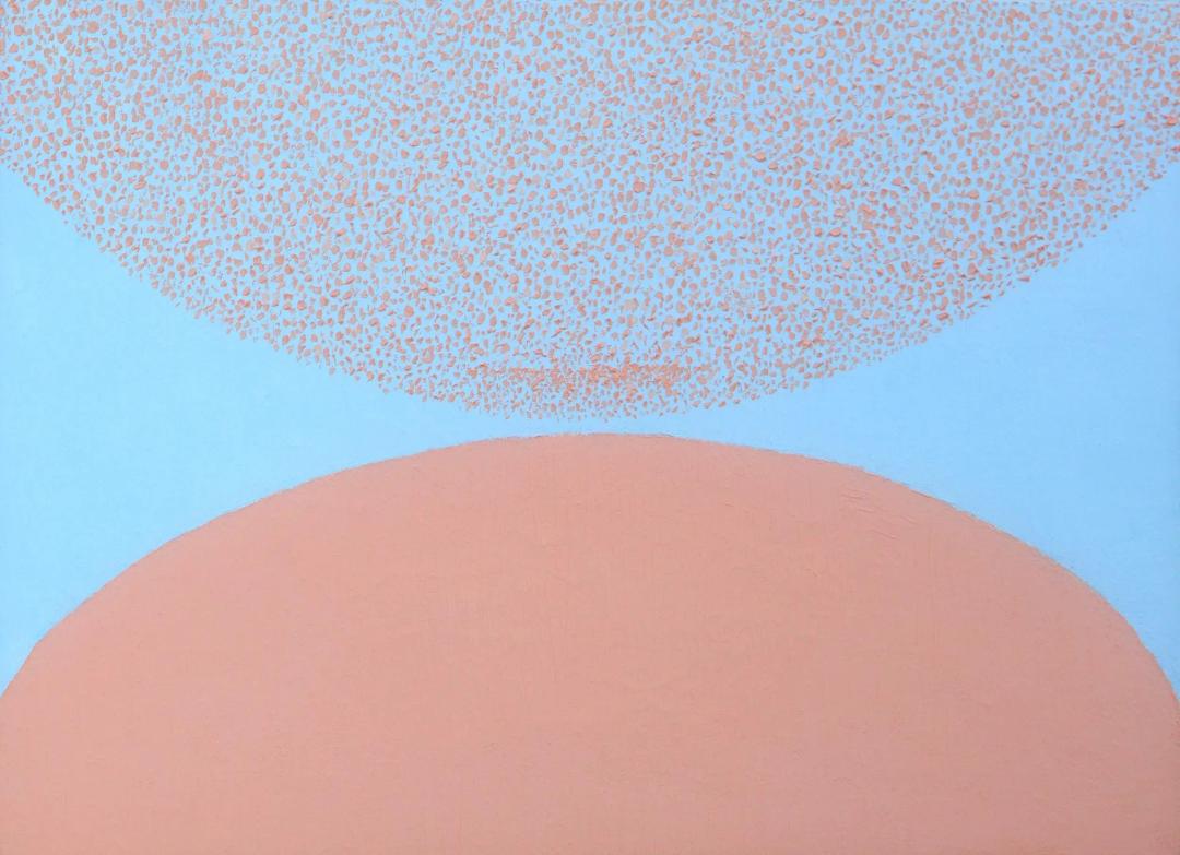 양운철, 〈c ; 작은 하늘〉, Ottchil, Oil on canvas, 33.4x24.2cm, 판매 완료