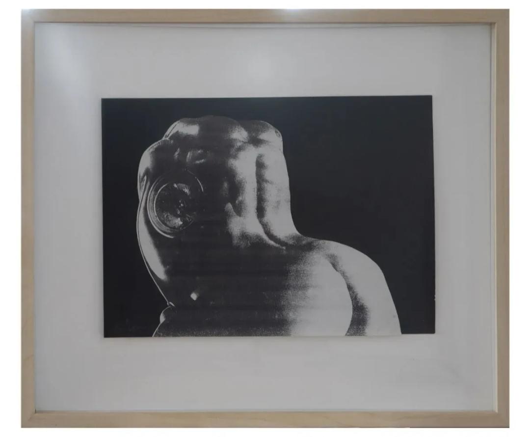 신학철, 〈무제〉, 콜라주, 35.5x24cm, ₩3,000,000