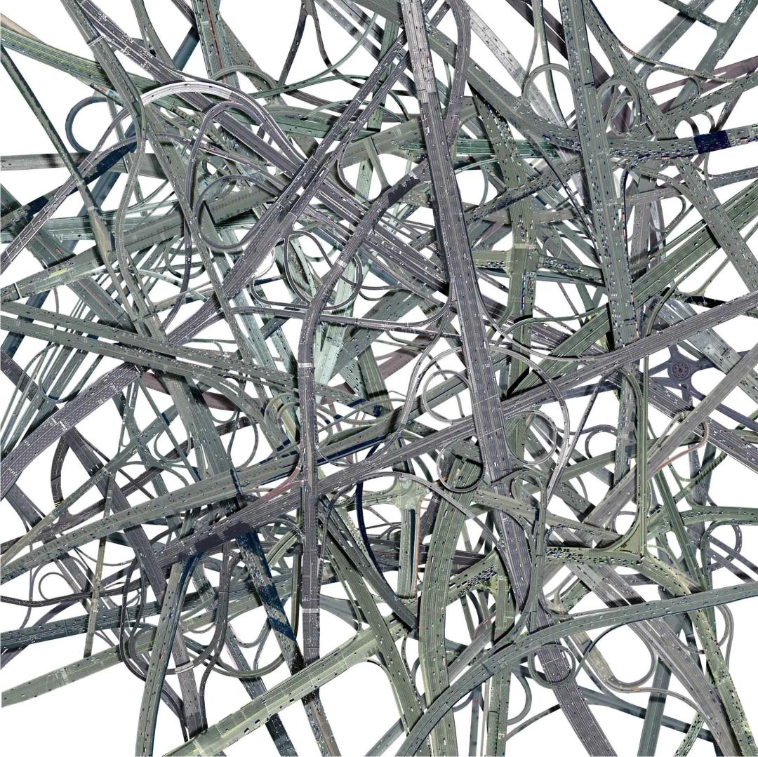 김태균, 〈Ornament #3〉, 2013, 디지털 프린트·디아섹, 100x100cm